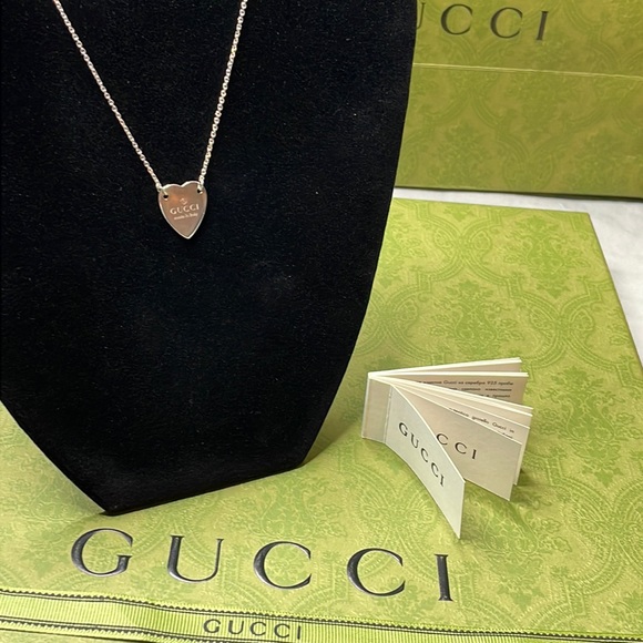Gucci Jewelry - 💫 TRADEMARK NECKLACE WITH HEART PENDANT